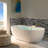 72'' x 35.375'' Freestanding Acrylic Double Ended Bathtub with Wide Rim,  - Available in Glossy White/Black, with 5 Finish Options for Trim-109946885-89730981