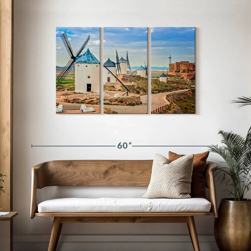 Moulins Alvord Don Quichotte, H 28 po x l 45 po