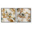 Sevenoaks - Ensemble de 2 collages carrés botaniques abstraits-101850591-101850593