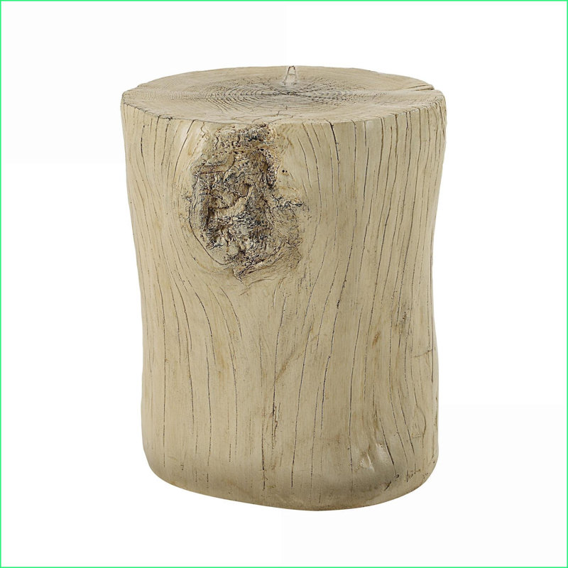 Table basse en faux béton naturel brun - Décoration de salon moderne et chaleureuse, surface de décoration pratique