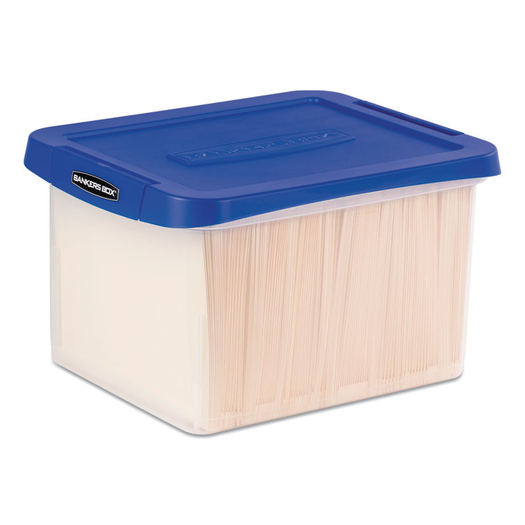 Bankers Box Heavy Duty Plastic File Storage