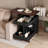 360° Rotating Lift Top End Table, Multifunctional Fluetd Side Table With Wheels-589700790