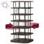 Range-chaussures à 7 niveaux, tour à chaussures rotative, range-chaussures, étagère à chaussures, 28 à 35 paires, pour vestibule, salon, garde-robe-818865118