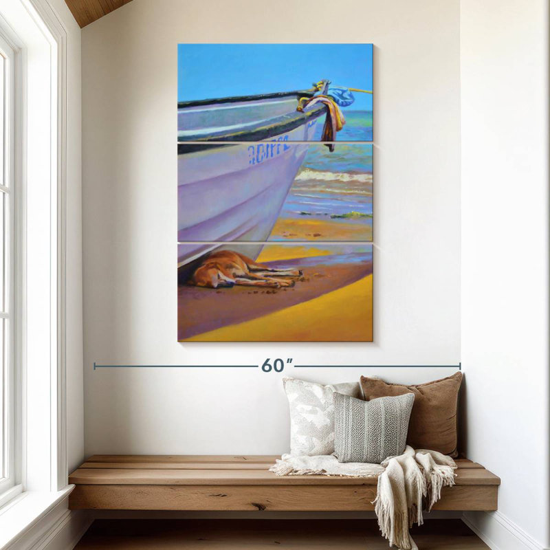 Mehar Dog Tired, 50" H x 32" W