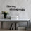«Make Today» ridiculement incroyable, art mural en métal, citation inspirante, décoration de bureau de motivation, cadeau inspirant pour la maison