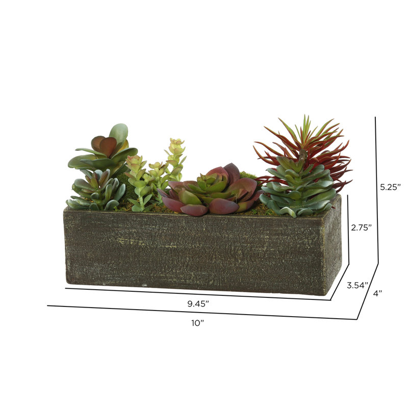 5.25'' Faux Bushes Plant