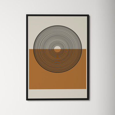 Retro Landscape Print