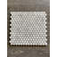 Arabescato Marble Penny Round Mosaic Wall Tile