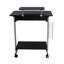 Chariot d'ordinateur compact avec rangement