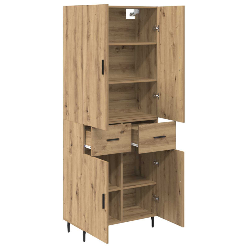 69.5cm Sideboard, Artisan Oak
