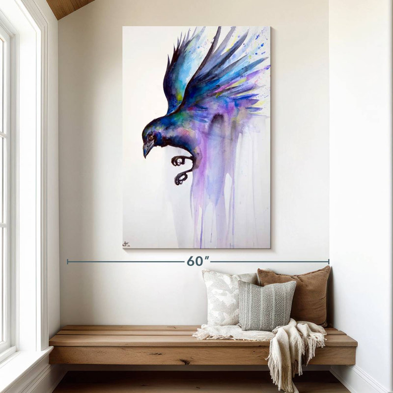 Brampt Nevermore, 51" H x 34" W