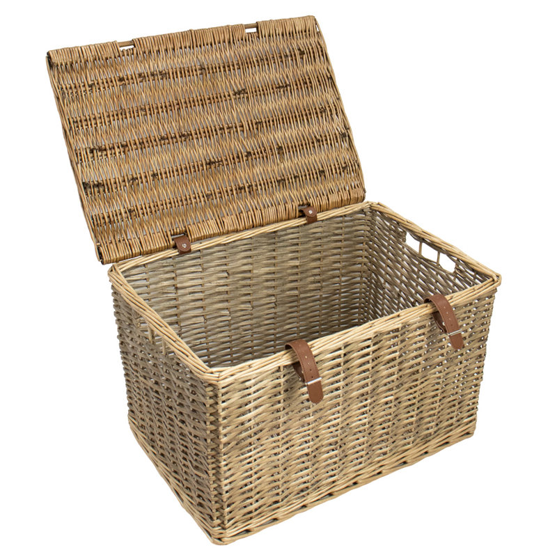 JVL Wicker Decorative Basket, 37" x 60" x 41"
