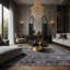 Tapis gris soyeux et moelleux-100901836