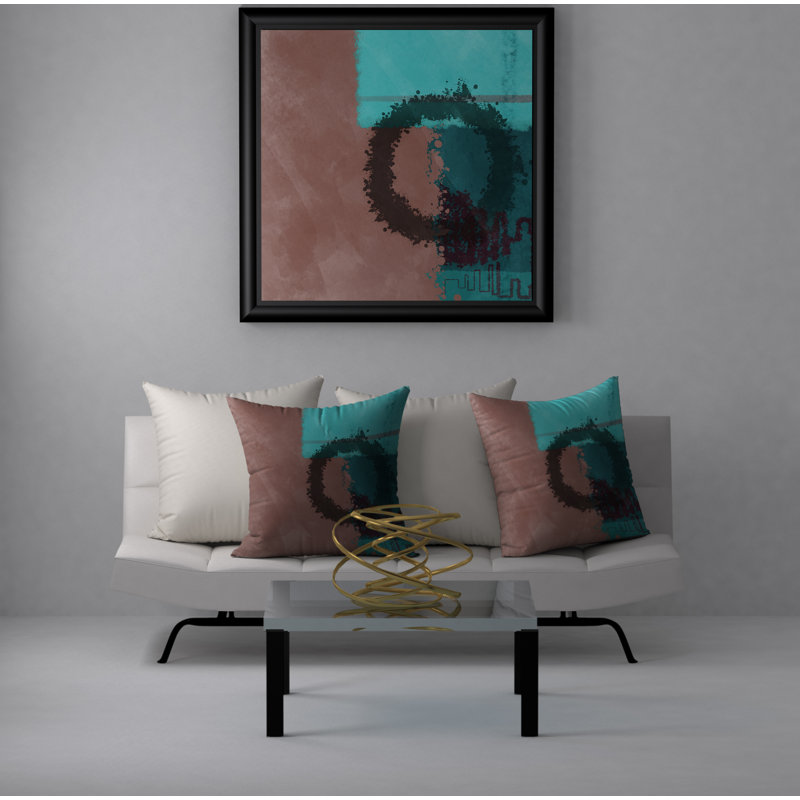  Housse de coussin carré et insert, 18" x 18"