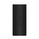ZLINE 36 in. French Door Built-In Refrigerator in DuraSnow Steel with Stainless Steel Interior
