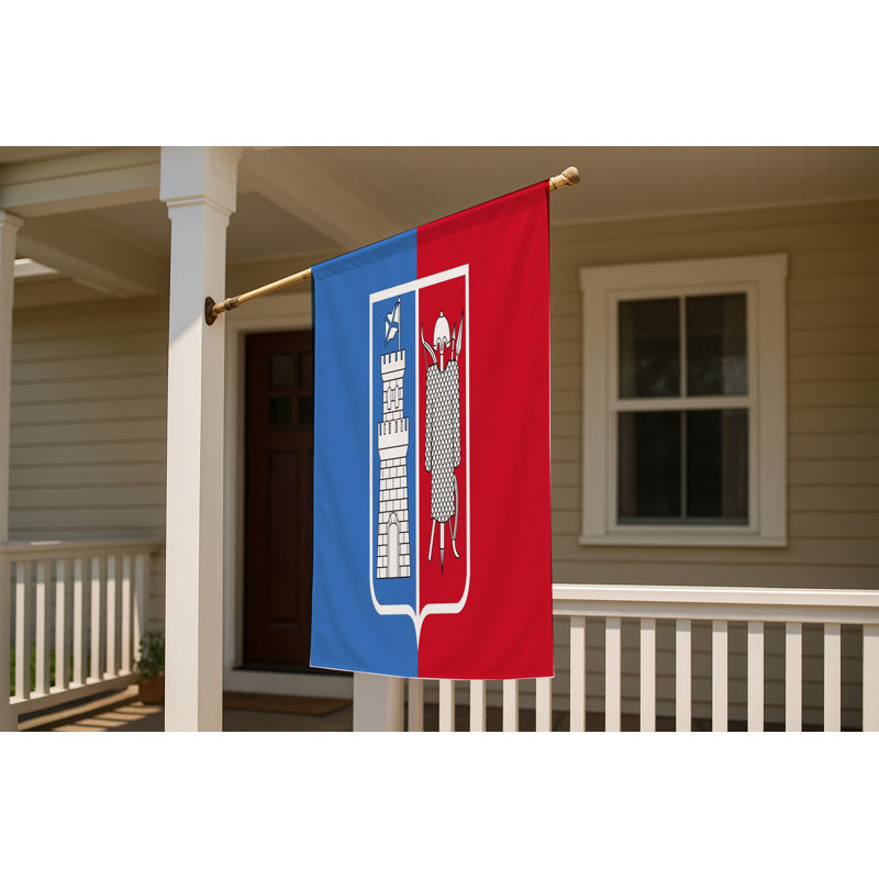 Drapeau de la ville de Rostov-sur-le-Don - drapeau extérieur
