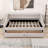 Full Size Upholstered Daybed with Two Drawers-760168307
