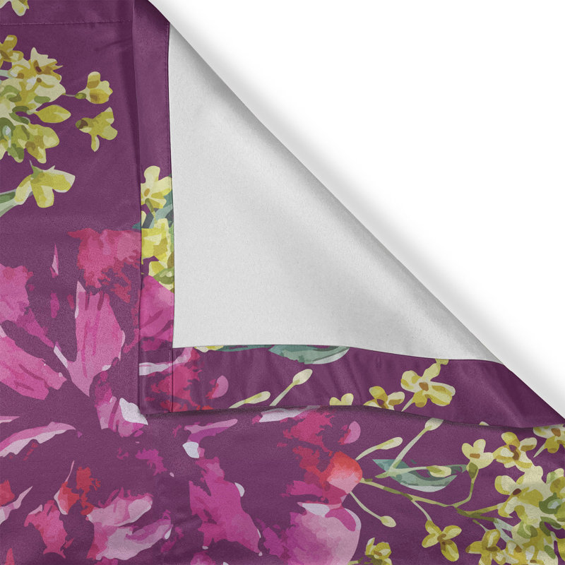 Semi Sheer Curtain Pair