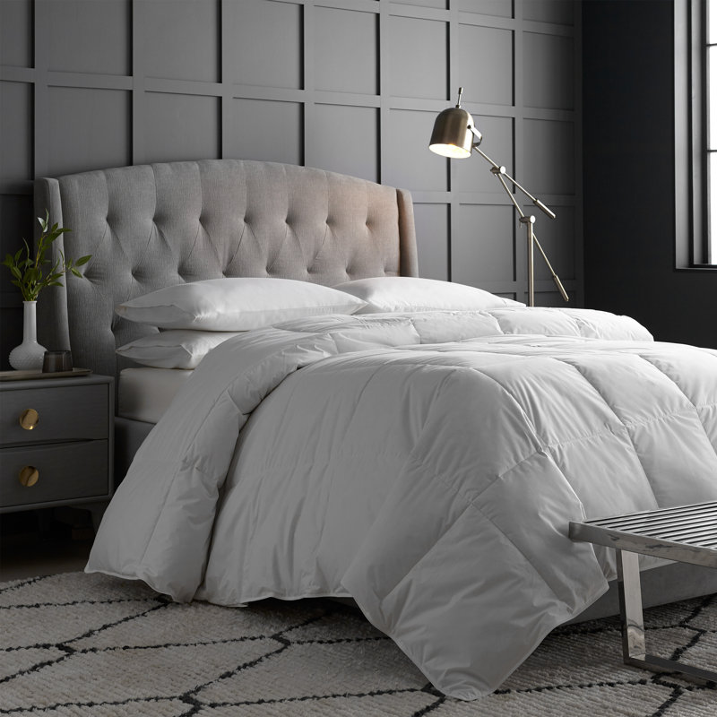 DOWNLITE White Duck Down Insert Hypoallergenic Comforter, Twin Extra Long
