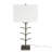 28" Black Wrought Iron Branch Table Lamp