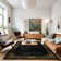 Monaco Series Abrstract Black/Gray/Ivory/Beige Area Rug