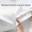 Ensemble de draps de luxe Satin infroissable-111014614-111014602