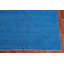 Tapis moderne bleu uni Gabbeh