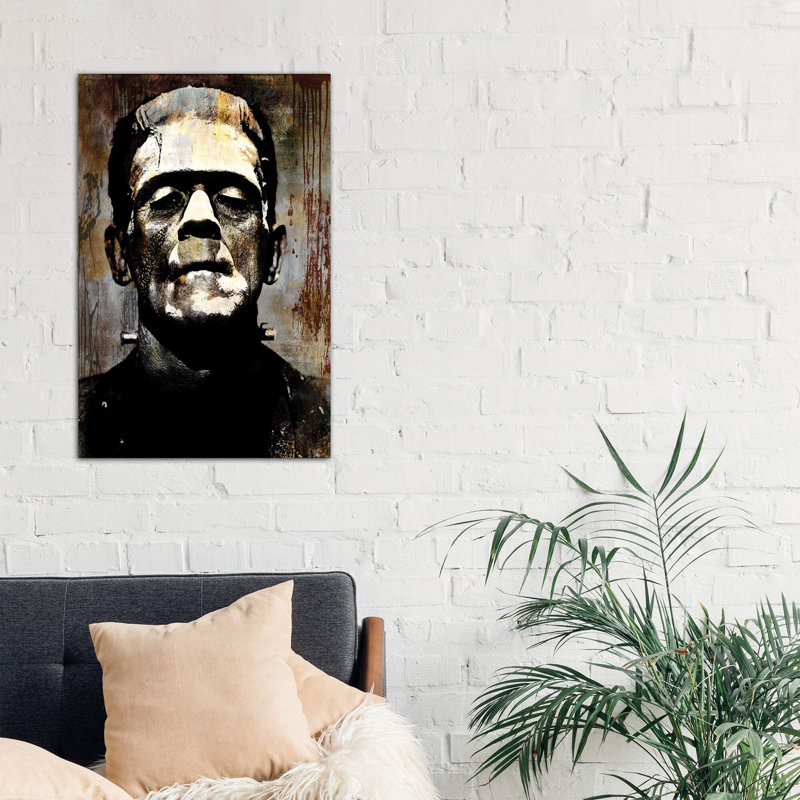 Frankenstein I - Wrapped Canvas Painting, 152.5 cm H x 101.5 cm W