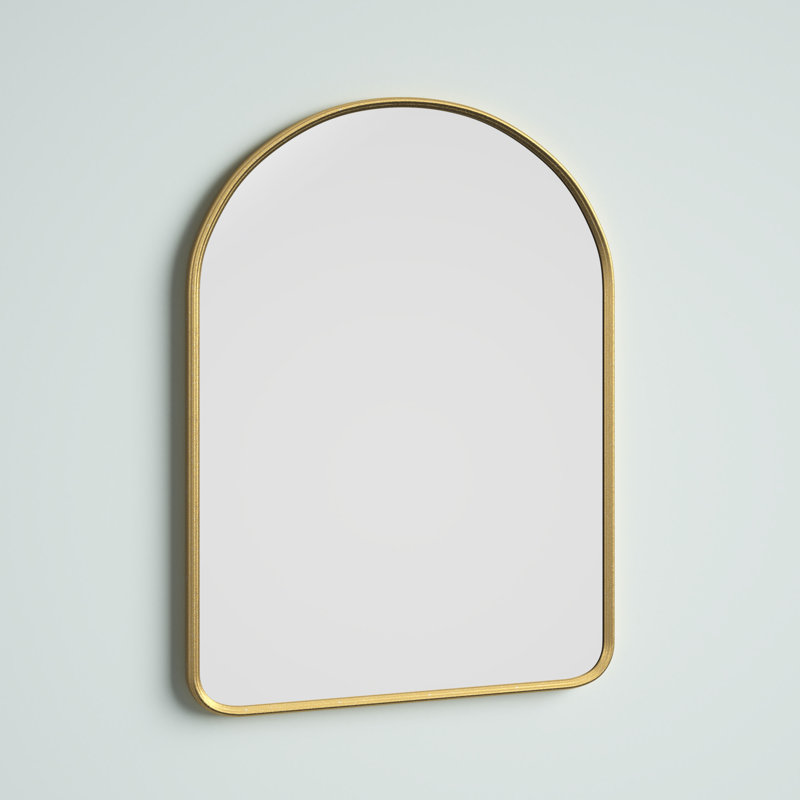 Miroir d'appoint Jodyne, 24 po x 18 po, Doré