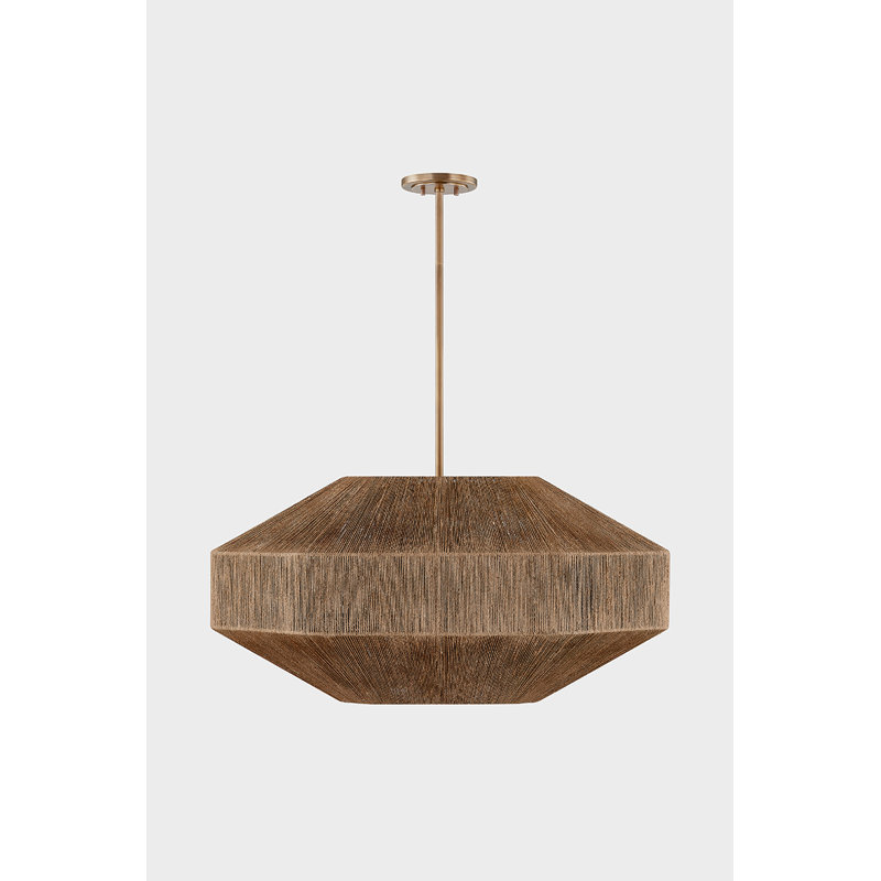Lustre LAKEN, H 21 po x l 35,50 po x P 35,50 po