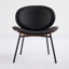 Fauteuil d'appoint simple Mid-Century