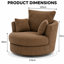 4 Seater Corduroy Sofa & Chaise-135004208-137139945