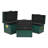 Sable Set of 3 Trunks with Gold Handles-1770431818