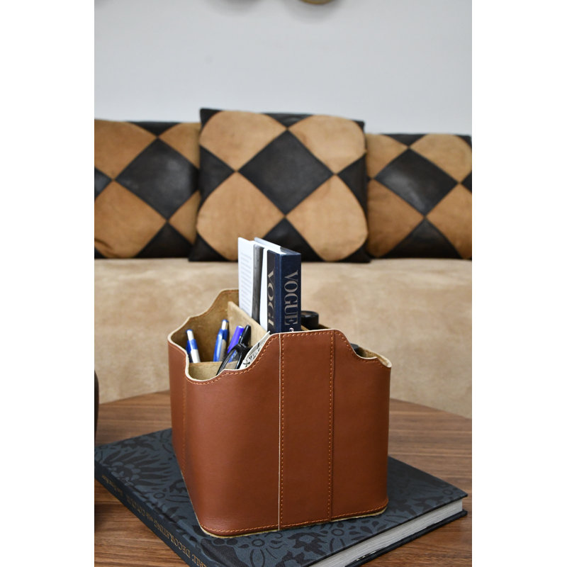 Desktop Organizer, Brown