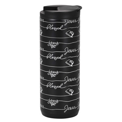 Tumbler Jesus Loves You Blessed 20 Oz