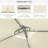 9. 6' X 11. 6' Patio Gazebo, Outdoor Canopy Shelter With 2 - Tier Roof And Netting, Steel Frame-123308035