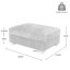105.9cm Wide Square Solid Colour Standard Ottoman-1602124161