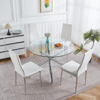 Ensemble de table de salle à manger 1 + 4
