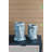 5x5.5x9" Easter Island Cement Planter