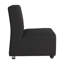 Fauteuil mobile rembourré Pro Series - noir-102905272