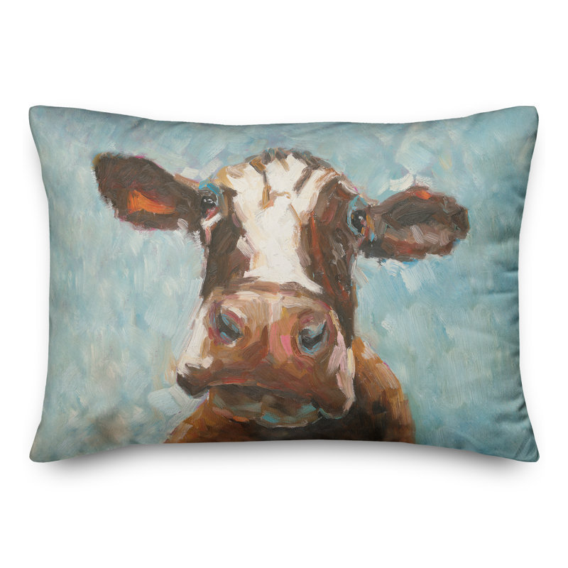  Outdoor Rectangular Pillow Cover & Insert, Blue