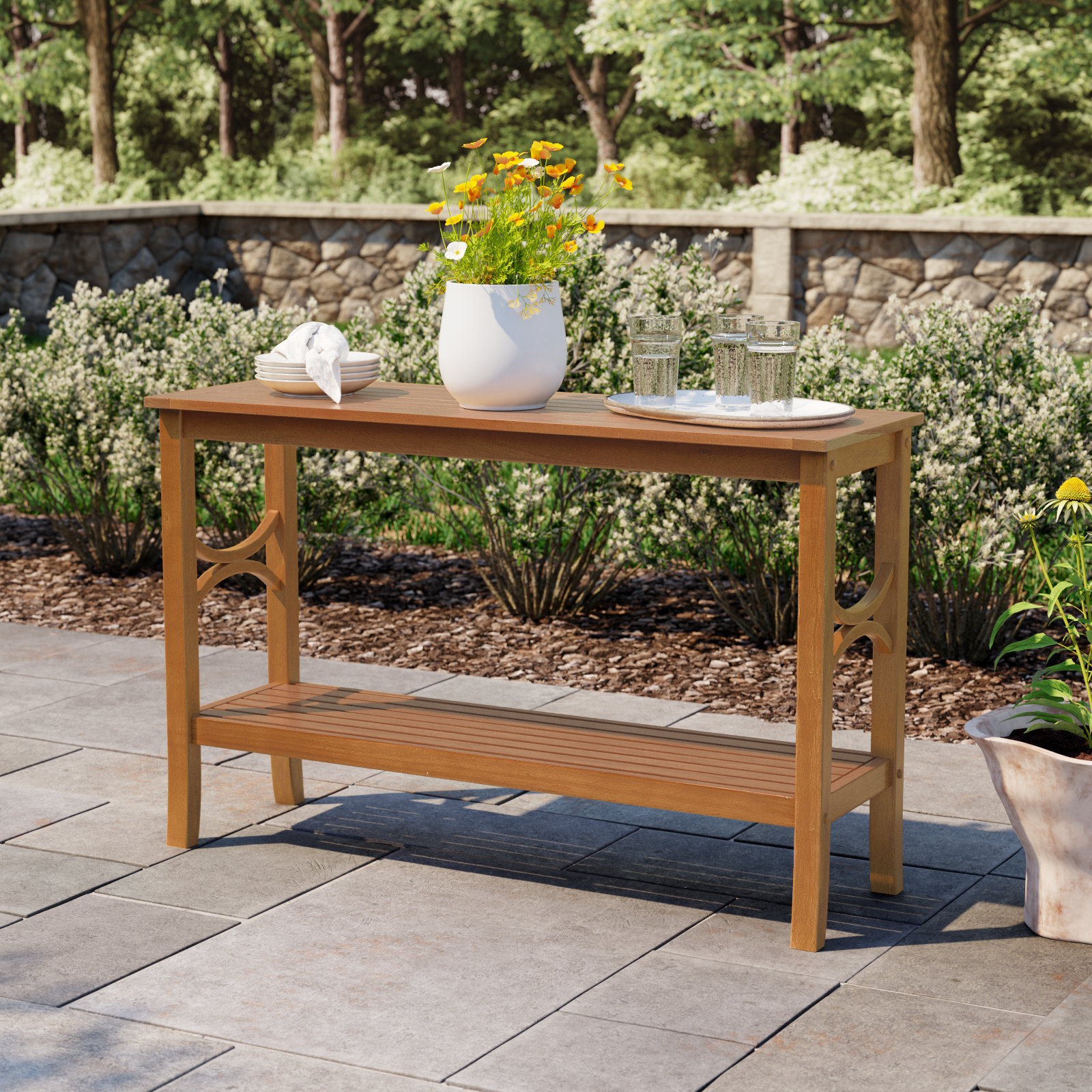 Brunswick Teak Buffet & Console Table