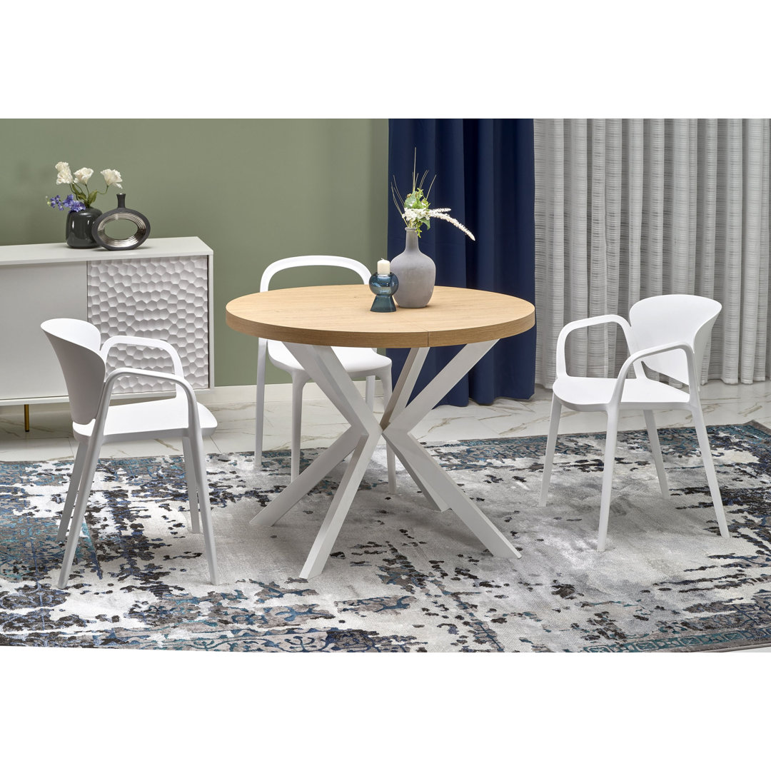 100cm Solid Oak Pedestal Dining Table