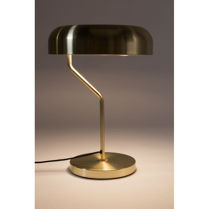 Eclipse Task Desk Lamp Set, Brass