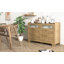 Coffre de rangement 39,4 po avec 2 charnières de sécurité, boîte en bois, blanc