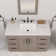 Hugo 48" Single Bathroom Vanity Set with Mirror
