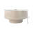 Elevated Earthenware Decorative Bowl - Set of 1