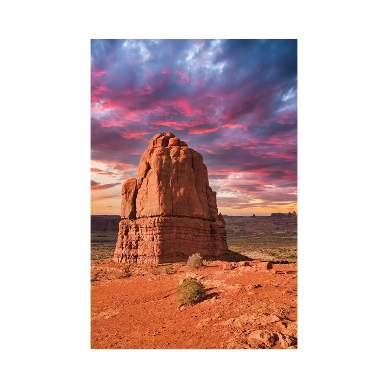 Desert Beauty by Mark Paulda - Print on Canvas, Wrapped Canvas, 45.72cm H x 30.48cm W x 1.91cm D