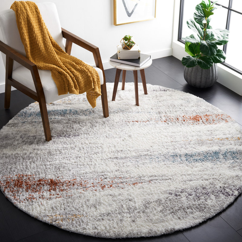 Joub Performance Abstract Rug, Round 7'
