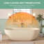 Baignoire de trempage autoportante 69 po 69 po